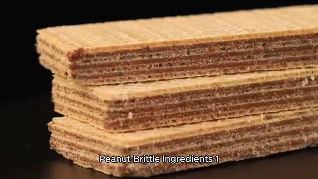 Video thumbnail for peanut brittle recipe