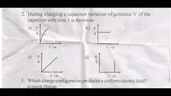 Video thumbnail for 12th Physics First Mid Term Question Paper 2019-20 | Kanchipuram District | English Medium