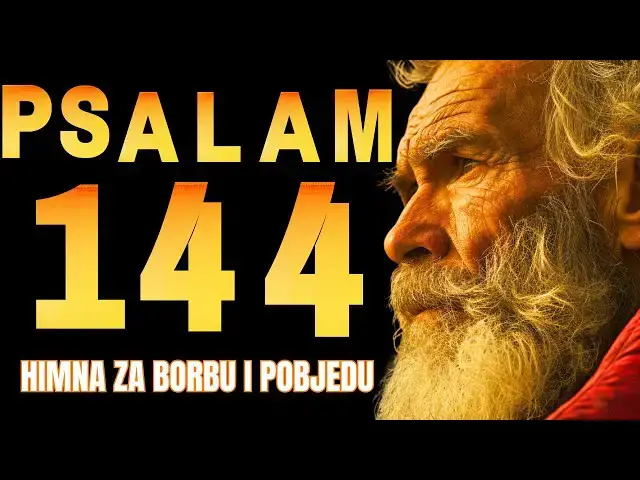 Video thumbnail for PSALAM 144 - HIMNA ZA BORBU I POBJEDU Kako se osloniti na Božju snagu u teškim vremenima