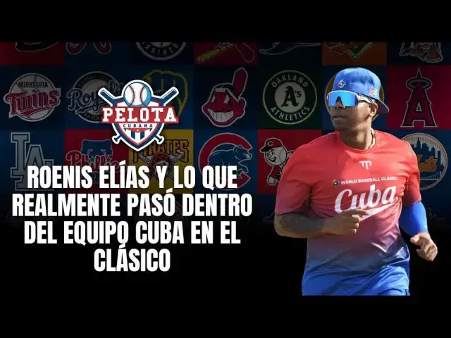 Video thumbnail for Roenis Elías y lo que realmente pasó dentro del equipo Cuba en el Clásico