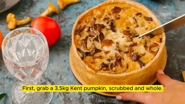 Video thumbnail for _Pumpkin Spaghetti Carbonara Quiche Recipe