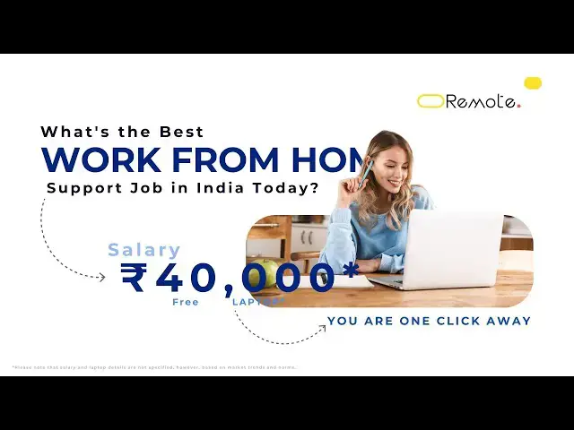Video thumbnail for India's Hottest Work From Home Support Jobs Right Now!