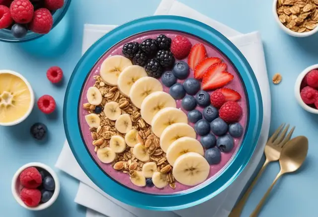 Video thumbnail for Organic Smoothie Bowl Recipe