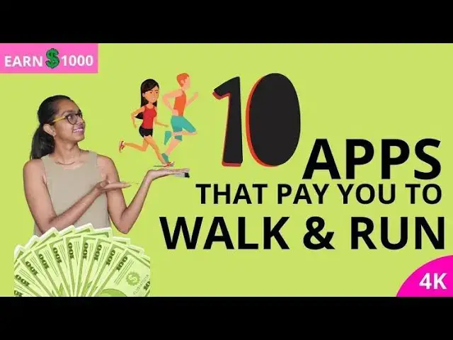 'Video thumbnail for These apps pay you UpTo $10 per day for walking'