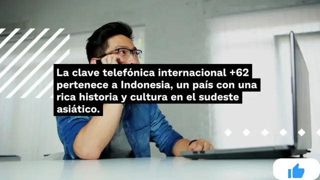 Video thumbnail for Lada +62 • Claves telefónicas internacionales