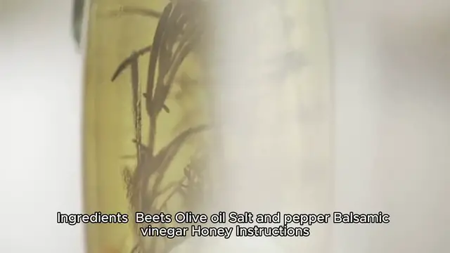 Video thumbnail for beets recipe