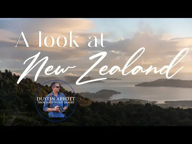 Video thumbnail for A Look at New Zealand with Dustin Abbott