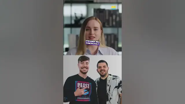 'Video thumbnail for MrBeast Tells CouRageJD To Close Mouth In Thumbnails!'