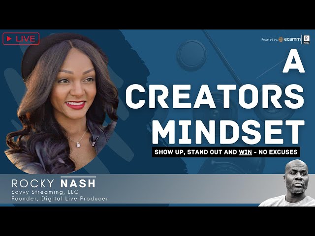 Video thumbnail for Show up, Stand out and WIN - NO EXCUSES - A Creators Mindset - 1:1 w/ Rocky Nash