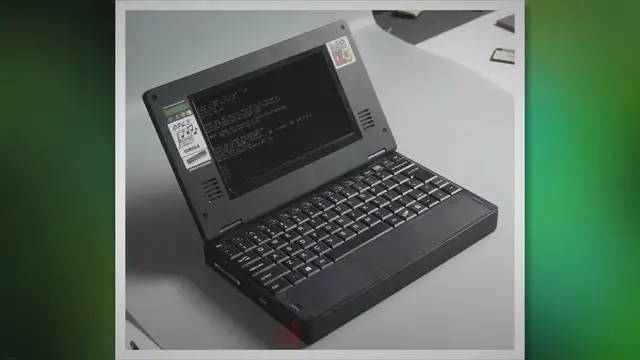 Video thumbnail for The Book 8088 laptop recreates a 1981 IBM PC -