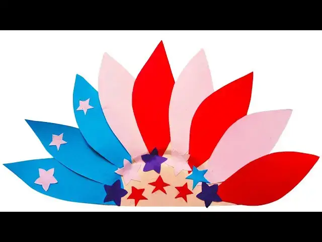 Video thumbnail for Paper Plate Memorial Day Table Decor | Easy DIY Craft