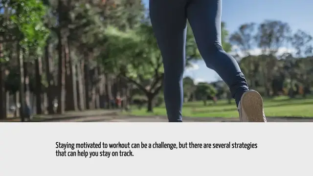 Video thumbnail for How To Stay Motivated To Workout