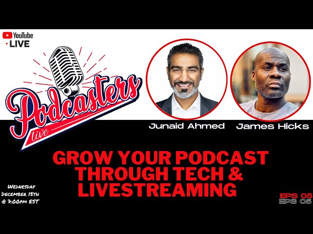 Video thumbnail for Grow your Podcast with Tech and Livestreaming!