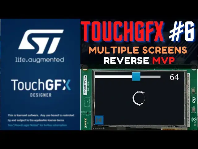 Video thumbnail for Touch GFX #6. How to run Multiple Screen Project || Reverse MVP