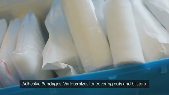 Video thumbnail for Essential First Aid Kit Items