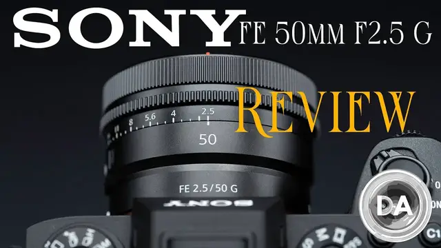 Sony FE 50mm F2.5 G Review - DustinAbbott.net