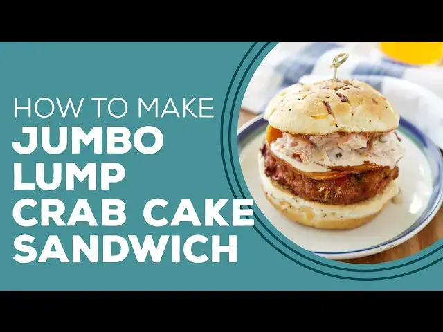 Video thumbnail for Blast from the Past: Jumbo Lump Crab Cake Sandwich Recipe | Seafood Dinner Ideas