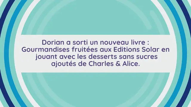 Video thumbnail for Goûter granola pomme & poire Williams