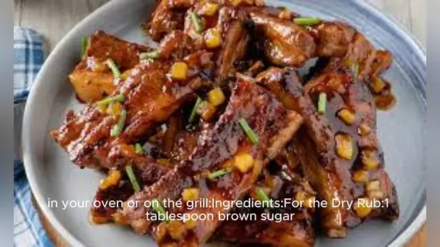 Video thumbnail for baby back ribs recipe