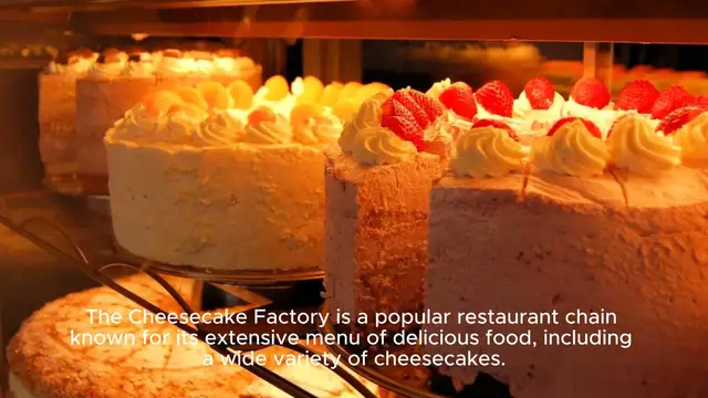 Video thumbnail for cheesecake factory menu Price