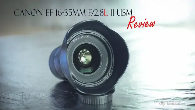 Video thumbnail for Canon EF 16-35mm f/2.8L II USM Hands On Review