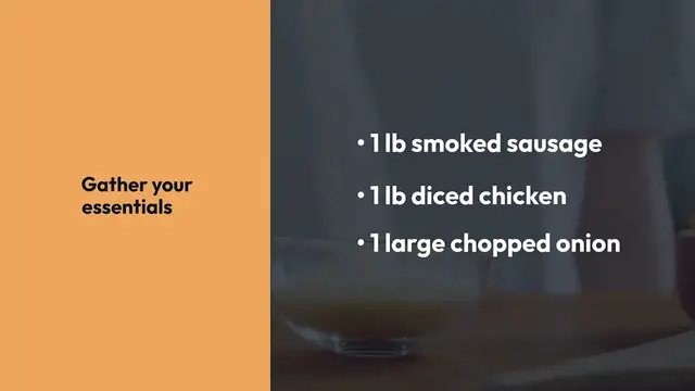 Video thumbnail for Savory Slow Cooker Jambalaya: The Perfect No-Fuss Comfort Food