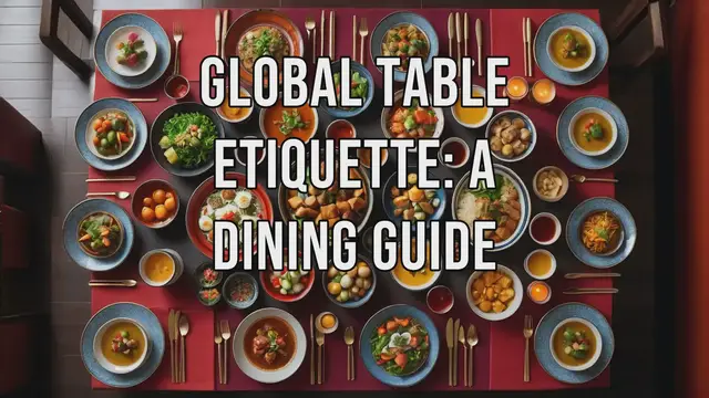 Video thumbnail for Global Table Etiquette: A Dining Guide