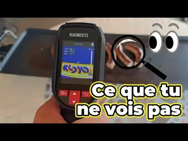 'Video thumbnail for Test caméra thermique KAIWEETS KTI-200 🔥 | Débutant ? Découvre son utilité en bricolage et maison !'