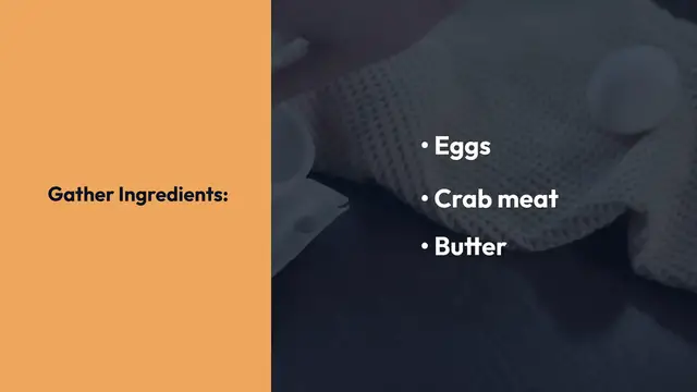 Video thumbnail for The Art of Crafting a Perfect Crab Omelet