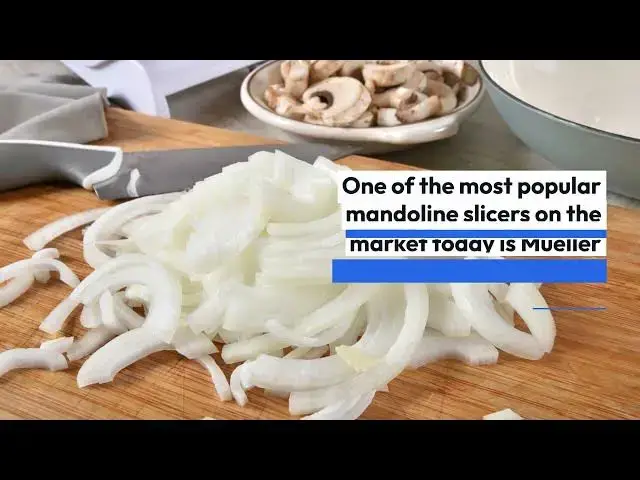 Video thumbnail for Mueller V Pro 5 Blade Mandoline Slicer Review