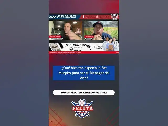 Video thumbnail for ¿Qué hizo tan especial a Pat Murphy para ser el Manager del Año?