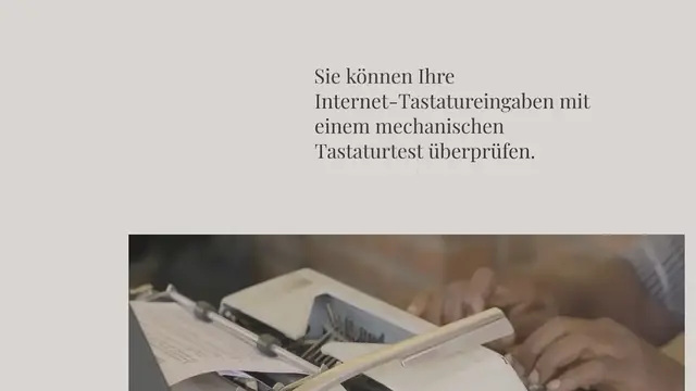 Video thumbnail for Mechanische Tastatur Test | Schaltertester Online