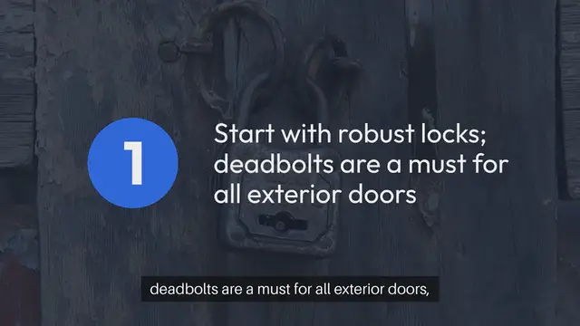 Video thumbnail for Securing Home Entry Points Effectively