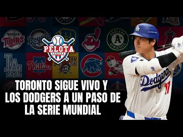Video thumbnail for Toronto sigue vivo y los Dodgers a un paso de la Serie Mundial
