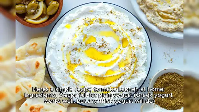 Video thumbnail for Labneh Recipe