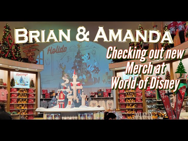 Video thumbnail for Checking out New Merch at World of Disney.