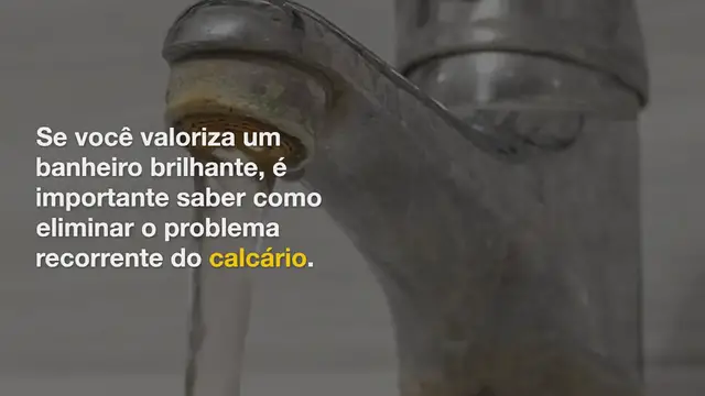 Video thumbnail for Aqui está a melhor dica para limpar o calcário das torneiras: elas ficarão limpas