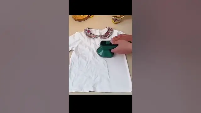 Video thumbnail for Mini Iron for Quick Wrinkle Removal | ➡️ Product Link is in Bio ⤵️ | #trending #shorts