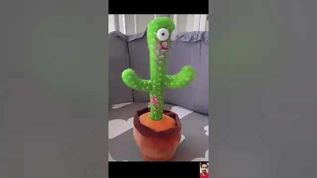Video thumbnail for Dancing Cactus Toy with Repeat Talking | 🔗 Link is in Description | #dance #cactus #toy #kids