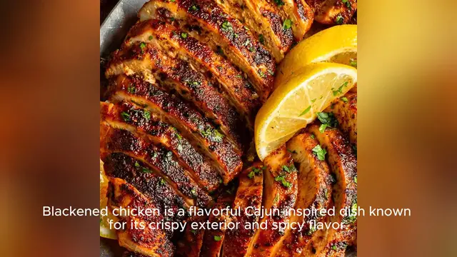 Video thumbnail for blackened chicken recipe