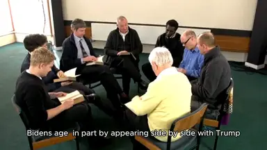 'Video thumbnail for The voters watching the debate with a hand over their eyes'