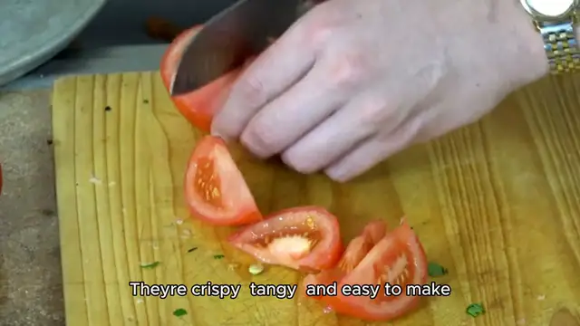 Video thumbnail for green tomato recipe