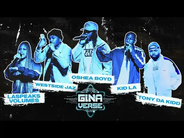 Video thumbnail for GINAVERSE CYPHER 002 - LA SPEAKS VOLUMES | WESTSIDE JAZ | OSHEA BOYD | KID LA | TONY DA KIDD
