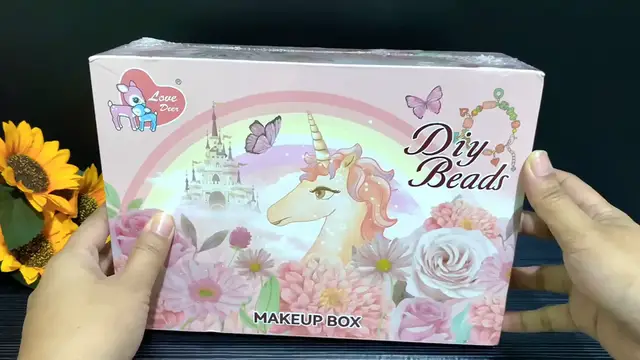 Video thumbnail for SATISFYING WITH UNBOXING UNICORN MAKEUP BOX PLAY SET TOY REVIEW VIDEO ASMR NO MUSIC
