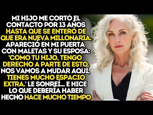 Video thumbnail for Mi Hijo Se Enteró De Mis Ingresos, Así Que Apareció Con Su Esposa Floja Y Exigió Que Le Diera…