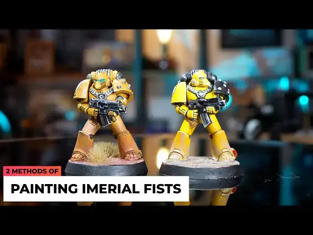 'Video thumbnail for IMPERIAL FISTS and 2 methods to paint them'