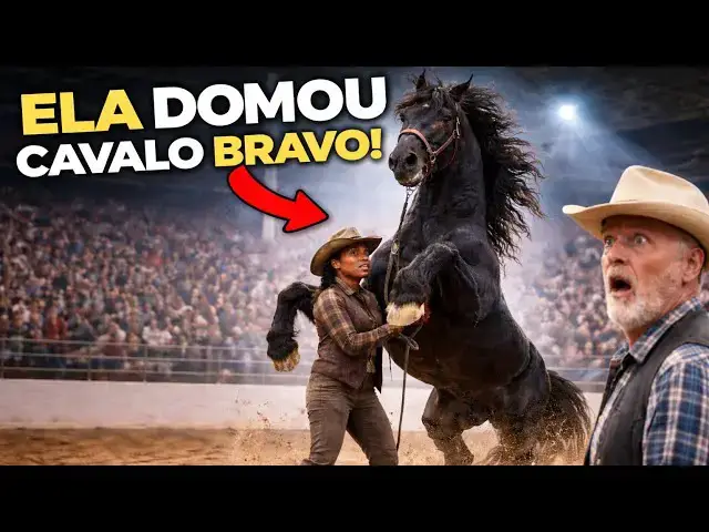 Video thumbnail for ESSE CAVALO ERA INDOMÁVEL... ATÉ ELA APARECER!