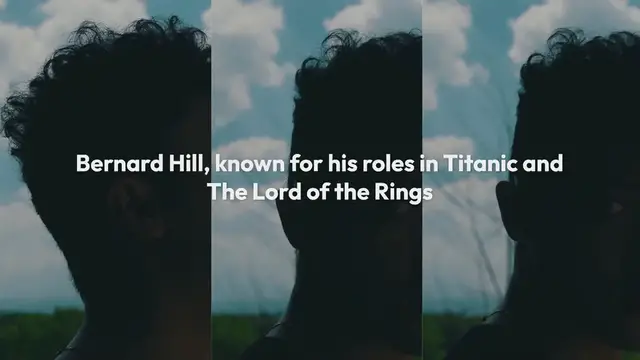 Video thumbnail for "Remembering Bernard Hill: A Tribute to an Iconic Actor of Titanic and The Lord of the Rings"
