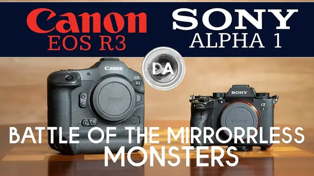 'Video thumbnail for Canon EOS R3 vs Sony Alpha 1 | Clash of the 30FPS Titans'