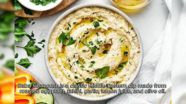 Video thumbnail for Baba ghanoush Recipe